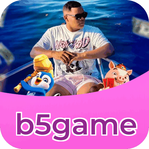 Interface do aplicativo b5game mostrando jogos disponíveis no iOS e Android